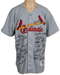 St. Louis Cardinals Team Signed Jersey