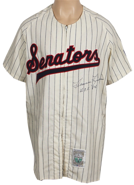 Harmon Killebrew Signed Washington Senators Jersey