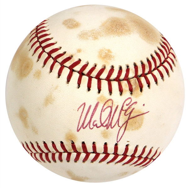 Mark McGwire Signed Baseball