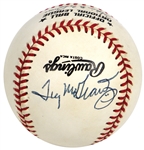 Tug McGraw Signed Baseball