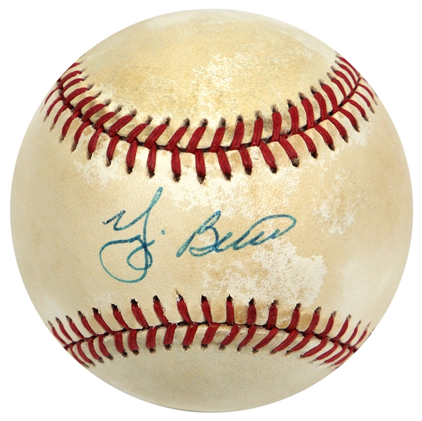 Yogi Berra Signed Baseball