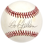 Bob Feller Signed Baseball