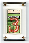 1932 World Series Game 3 Ticket (Babe Ruth "Called Shot" Game)
