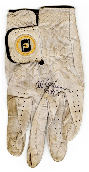 Al Geiberger “Mr. 59” Signed and Used Golfing Glove