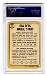 1968 Topps Johnny Bench Signed Rookie Card #247 PSA/DNA Gem Mint 10