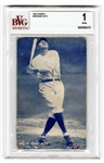 1925 #100 Babe Ruth Exhibit Card BVG 1