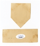 Harry Hooper Signed Cut JSA Authentication
