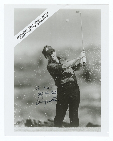 Lanny Wadkins Signed Photograph