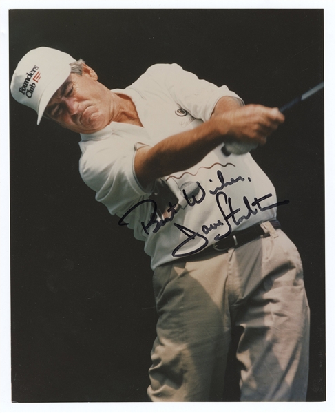 Tom Weiskopf Signed Photograph