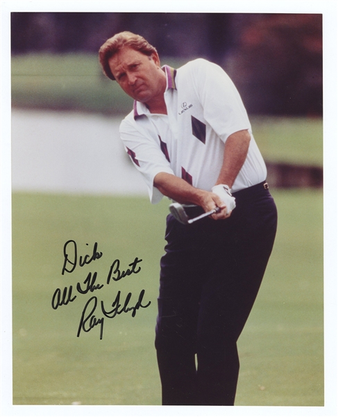 Ray Floyd Signed Photograph