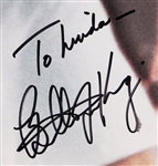 Billie Jean King Signed Battle of the Sexes Tennis Poster