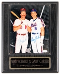 Mike Schmidt and Gary Carter Signed Photograph