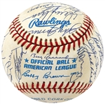 1961 New York Yankees Reunion Signed Baseball (33 signatures)