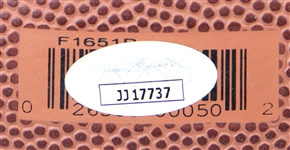 Jim Brown Signed Football JSA Authentication