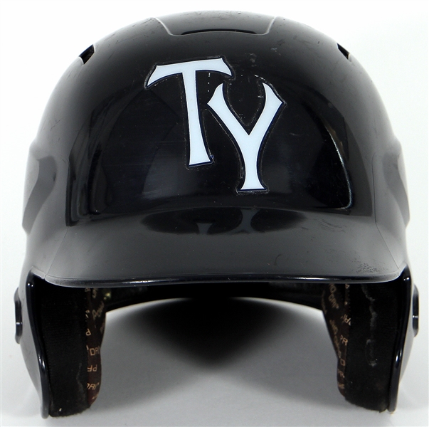 Aaron Judge Game Used 2014 Tampa Yankees Batting Helmet 