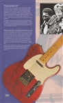 Bruce Springsteen River Tour Stage Used Fender Telecaster Guitar Signed and Inscribed to Dick Clark 
