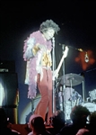 Jimi Hendrix Are You Experienced Album Cover and Monterey Pop Festival Stage Worn Boa
