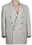 Michael Jackson Owned & Worn Pale Grey Suit Jacket