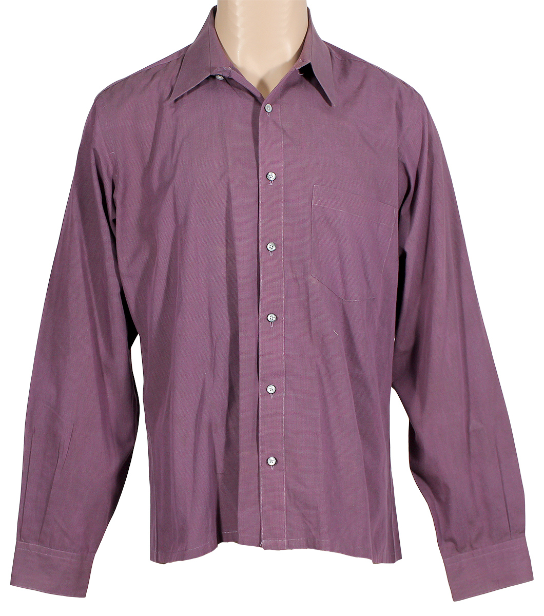 Lot Detail - Michael Jackson Owned & Worn Purple Long-Sleeved Button ...