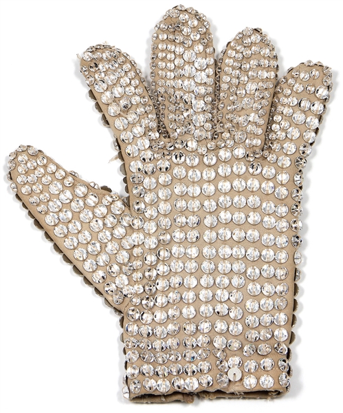 Michael Jackson "Victory Tour" Stage Worn Bill Whitten Custom Right Hand Swarovski Crystal Glove