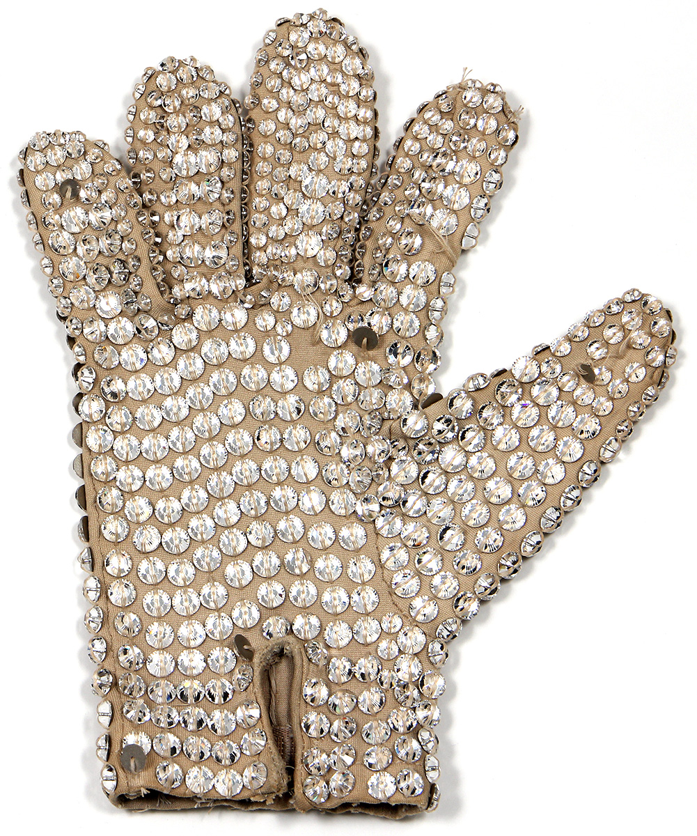 Lot Detail - Michael Jackson Stage Worn Billie Jean Left Hand Swarovski  Crystal Glove