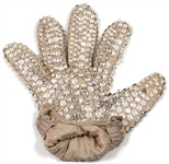 Michael Jackson Victory Tour Stage Worn Bill Whitten Custom Right Hand Swarovski Crystal Glove