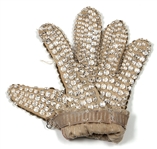 Michael Jackson Victory Tour Stage Worn Bill Whitten Custom Right Hand Swarovski Crystal Glove