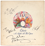 Queen “A Night At the Opera” Band Signed Album JSA 