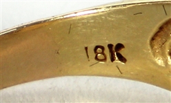 Elvis Presley Owned and Worn Diamond and Gold Ring