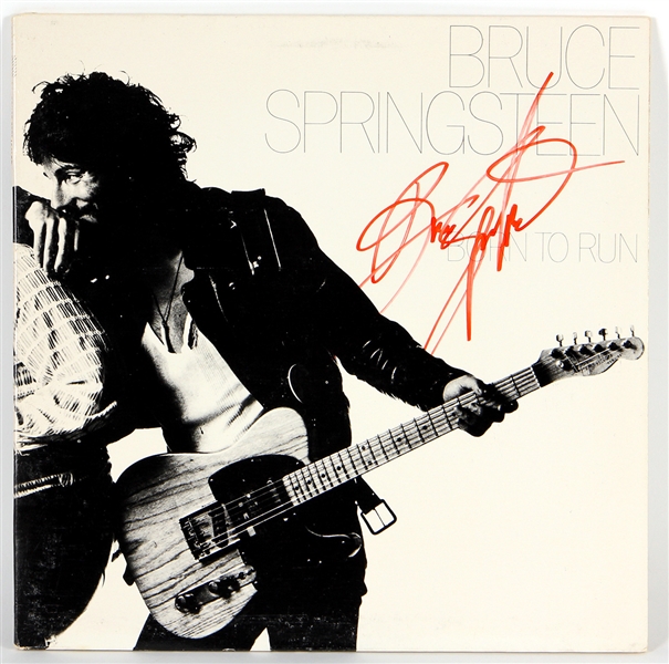 Bruce Springsteen Signed “Born To Run” Album JSA
