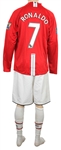 Cristiano Ronaldo Nike 2008/2009 Manchester United Jersey, Shorts & Socks Match Worn Kit