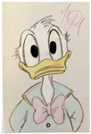 Michael Jackson Signed Original Donald Duck Drawing REAL COA