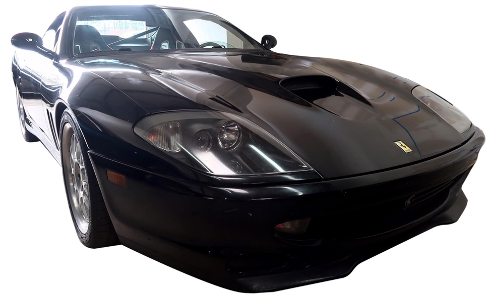 Eddie Van Halen Owned 2000 Black Ferrari 550 Custom Race Car 28,000 Miles