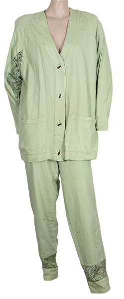 Liza Minnelli Owned & Worn Mint Green Jacket and Pants