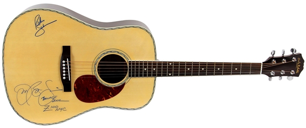 Jon Bon Jovi & Richie Sambora Signed Acoustic Guitar