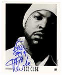 Ice Cube Signed & Inscribed Promotional Photograph