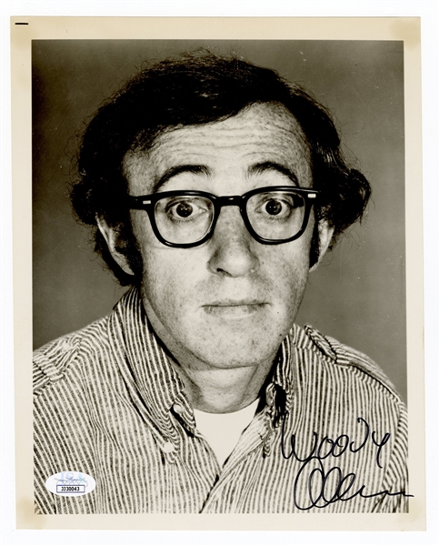 Woody Allen Signed Photograph JSA