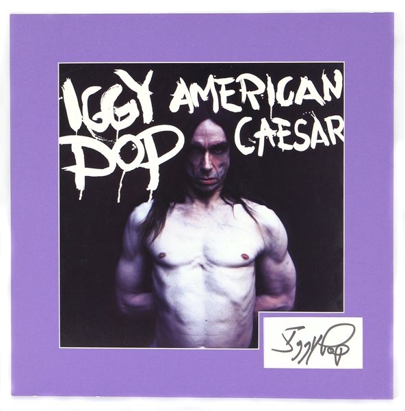Iggy Pop Signed American Caesar Album