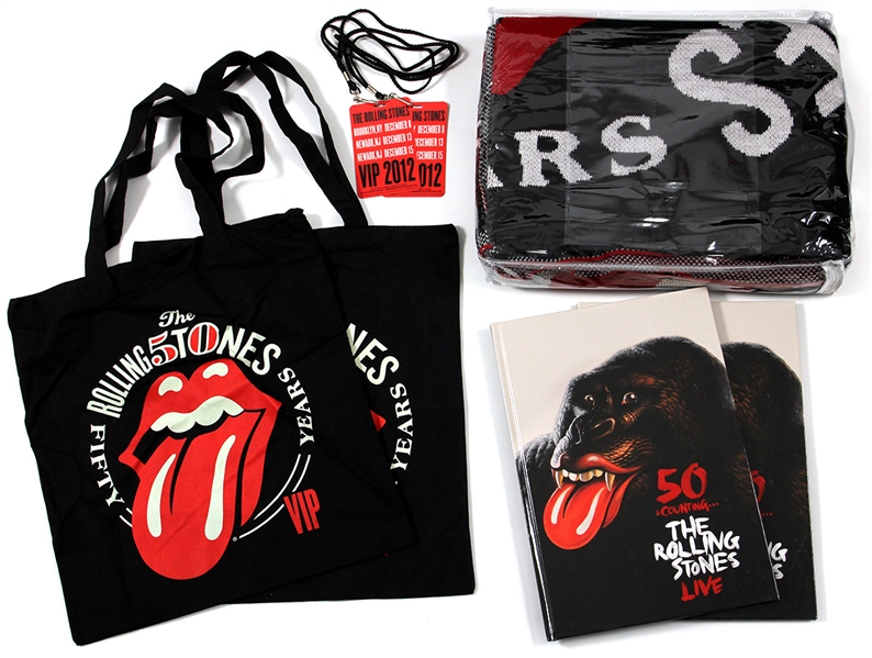 Rolling Stones 2012 50 Year Anniversary Tour VIP Collection