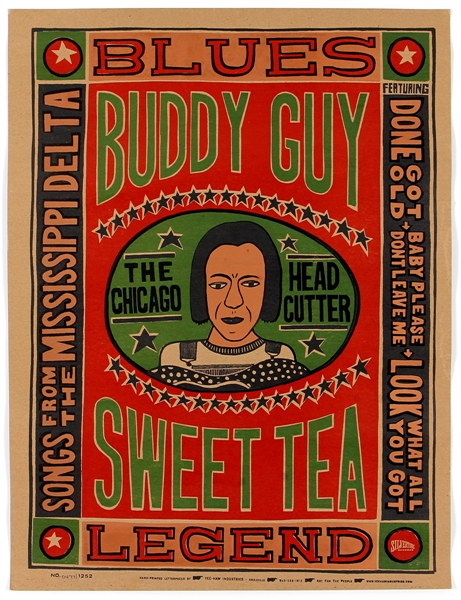 Buddy Guy "Sweet Tea" Original Limited Edition Poster