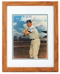 Mickey Mantle Signed Photograph JSA 