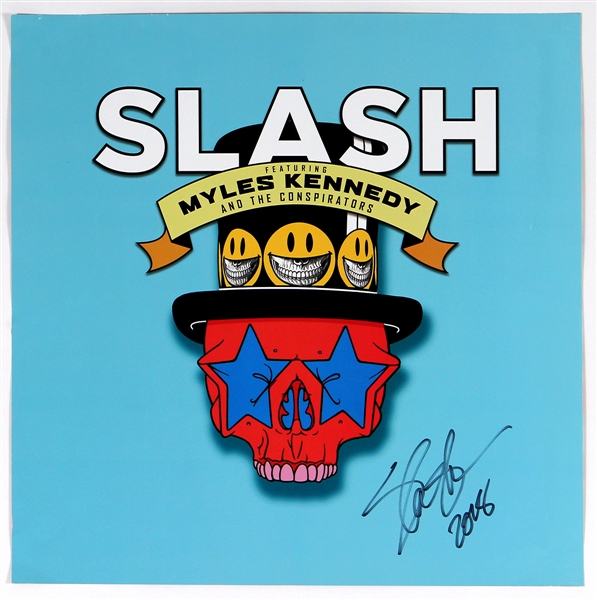 Slash Signed "Slash Featuring Myles Kennedy and the Conspirators" Poster