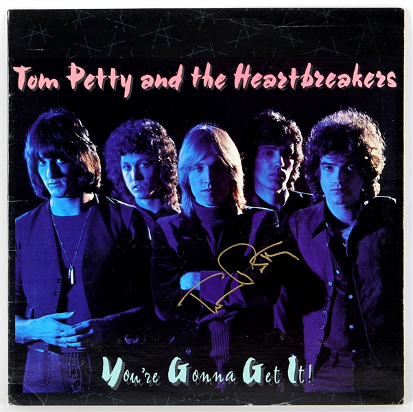Tom Petty Twice Signed “You’re Going to Get It” Album Also Signed & Inscribed by Benmont Trench with Pass and Ticket