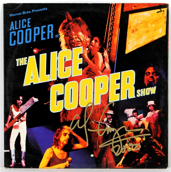 Alice Cooper Signed “The Alice Cooper Show” Album JSA