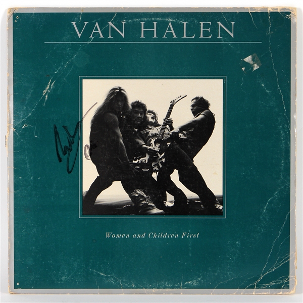 Eddie Van Halen Signed “Women and Children First” Album