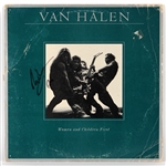 Eddie Van Halen Signed “Women and Children First” Album