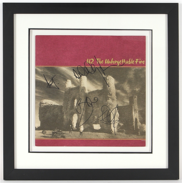 U2 "The Unforgettable Fire" Signed Album