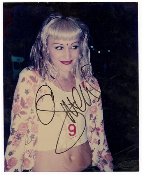 Gwen Stefani Signed Photograph