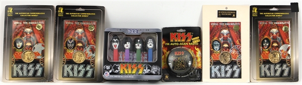KISS Collectible Tour Items and Pez Dispenser
