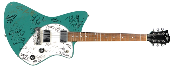 Heavy Metal Bands Signed Guitar: Dokken, Dio, Warrant and More